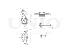 Front lower ball joint photo