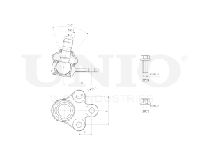 Front lower ball joint photo