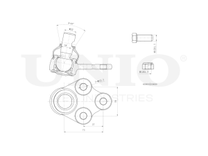 Front lower ball joint photo