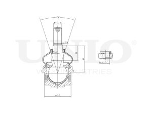 Front upper ball joint photo