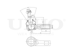 Left tie rod end photo