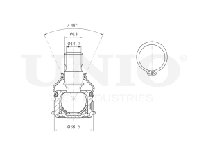 Front lower ball joint photo