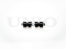 Front stabilizer link thumb