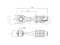Rear stabilizer link thumb