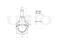 Front lower ball joint thumb