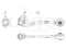Front lower right transverse suspension arm thumb