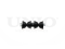 Rear stabilizer link thumb
