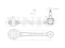 Rear upper transverse suspension arm thumb