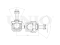 Rear stabilizer link thumb