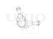 Front lower ball joint thumb