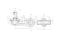 Rear stabilizer link thumb