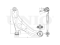 Front lower left transverse suspension arm thumb