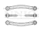 Rear upper left transverse suspension arm thumb