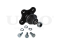 Front upper ball joint thumb