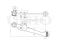 Front lower left transverse suspension arm thumb
