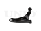 Front left transverse suspension arm thumb