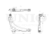 Front lower right transverse suspension arm thumb