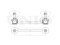 Front stabilizer link thumb