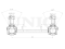 Rear stabilizer link thumb