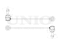 Front left stabilizer link thumb