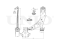 Front lower left transverse suspension arm thumb