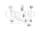 Front lower right transverse suspension arm thumb