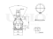 Front upper ball joint thumb