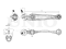 Front lower left transverse suspension arm thumb
