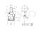 Front lower ball joint thumb