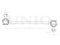 Front stabilizer link thumb