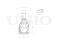 Front lower ball joint thumb