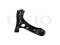 Front left transverse suspension arm thumb