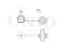 Rear stabilizer link thumb