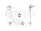 Front lower right transverse suspension arm thumb