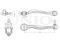 Rear upper left transverse suspension arm thumb