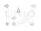 Front lower left transverse suspension arm thumb