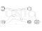 Rear upper left longitudinal suspension arm thumb
