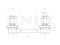 Rear stabilizer link thumb