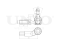 Right tie rod end thumb