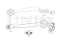 Front lower right transverse suspension arm thumb