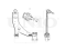 Front lower right transverse suspension arm thumb