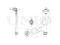Front lower left transverse suspension arm thumb