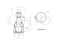 Front lower ball joint thumb
