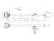 Rear lower left longitudinal suspension arm thumb