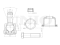 Front lower ball joint thumb