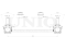 Rear stabilizer link thumb