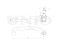 Left tie rod end thumb