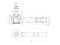 Tie rod end thumb