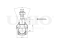 Front lower ball joint thumb