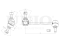 Front left stabilizer link thumb